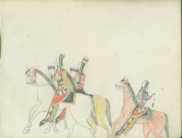 Three Men Riding
