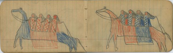 GROUPS: Four Men Ride Blue Horse; Four Men Ride Red Horse