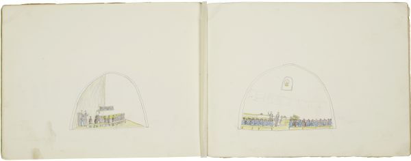 Classroom in a casement of the fort | Attending a lecture or sermon